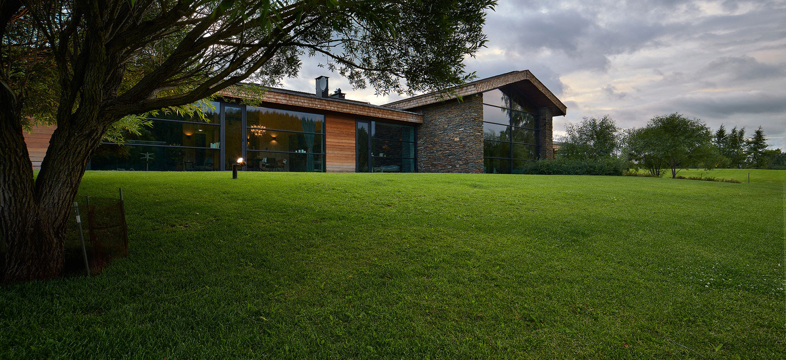 An Elegant Contemporary House by the River in Yekaterinburg, Russia by Dmitry Pozarenko (1)