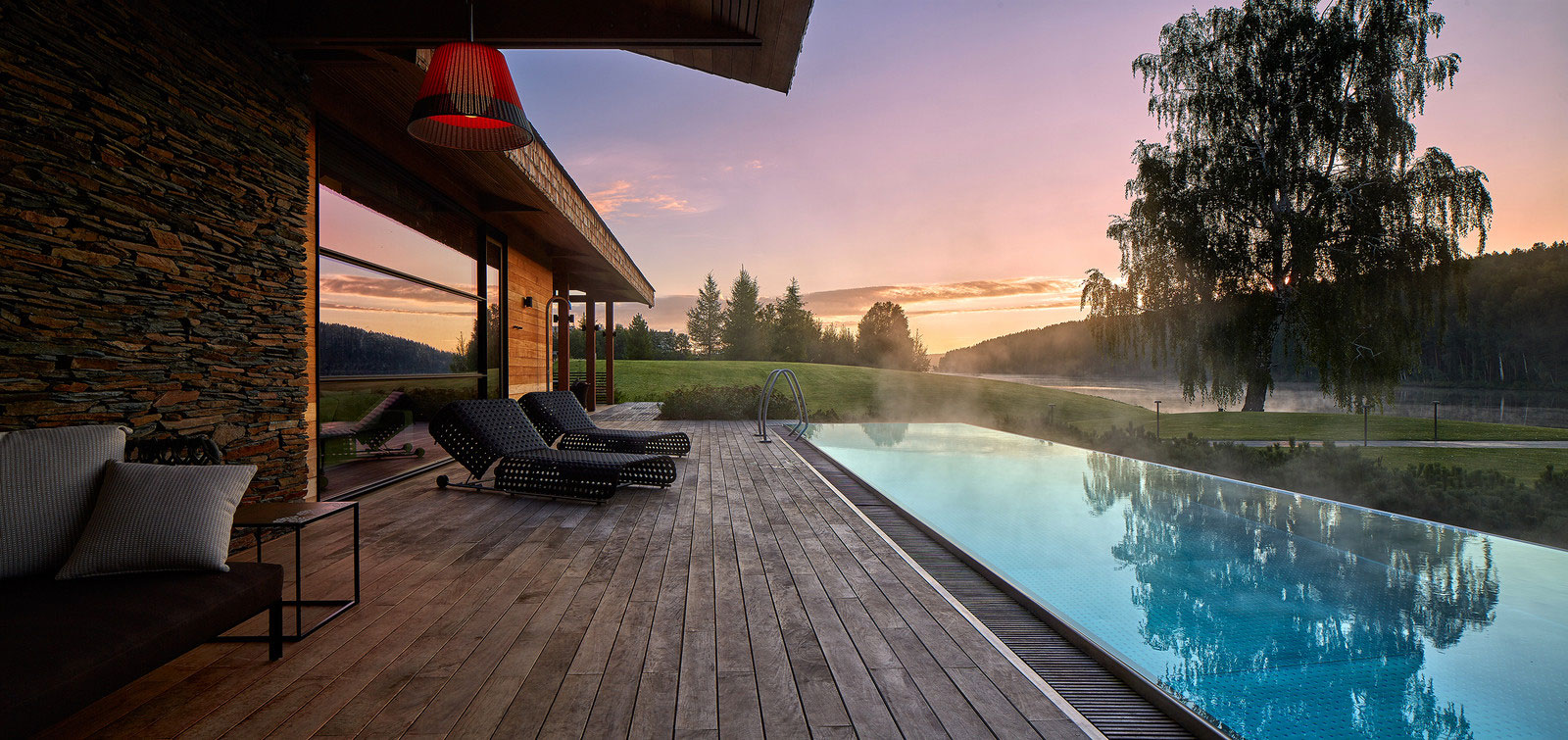 An Elegant Contemporary House by the River in Yekaterinburg, Russia by Dmitry Pozarenko (11)