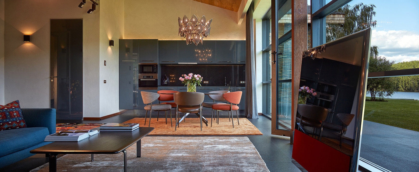 An Elegant Contemporary House by the River in Yekaterinburg, Russia by Dmitry Pozarenko (16)
