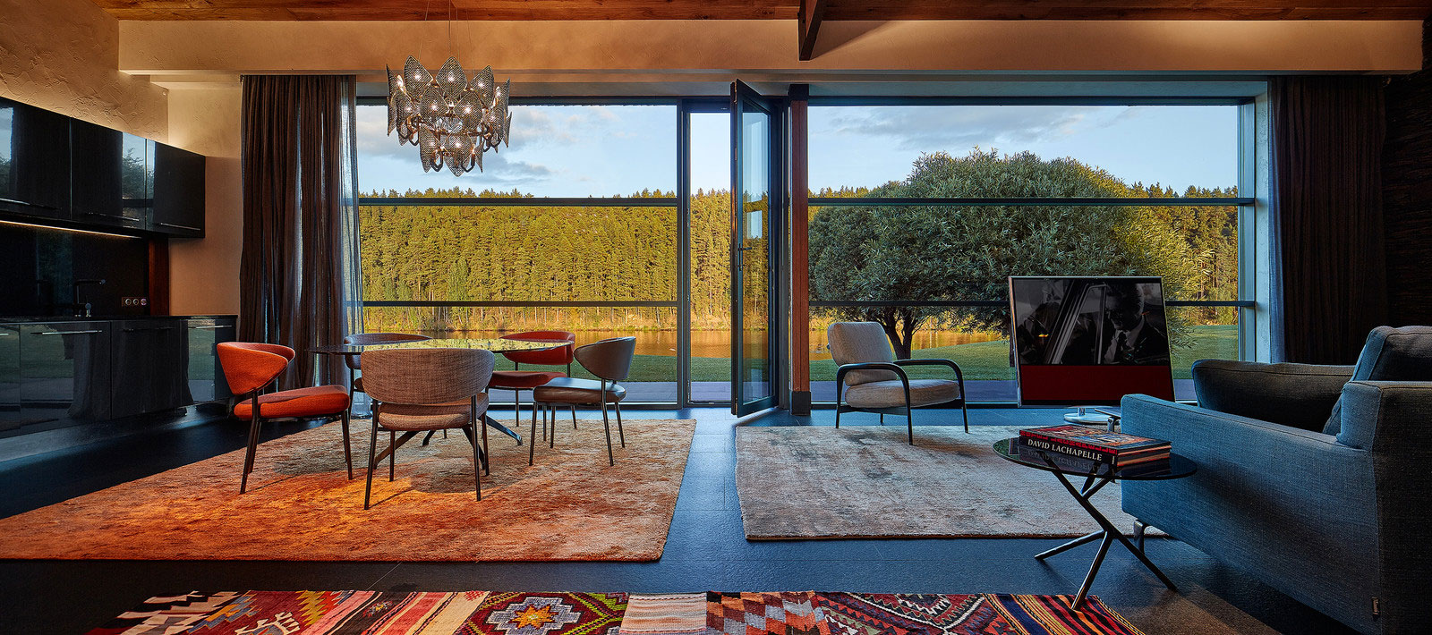 An Elegant Contemporary House by the River in Yekaterinburg, Russia by Dmitry Pozarenko (17)