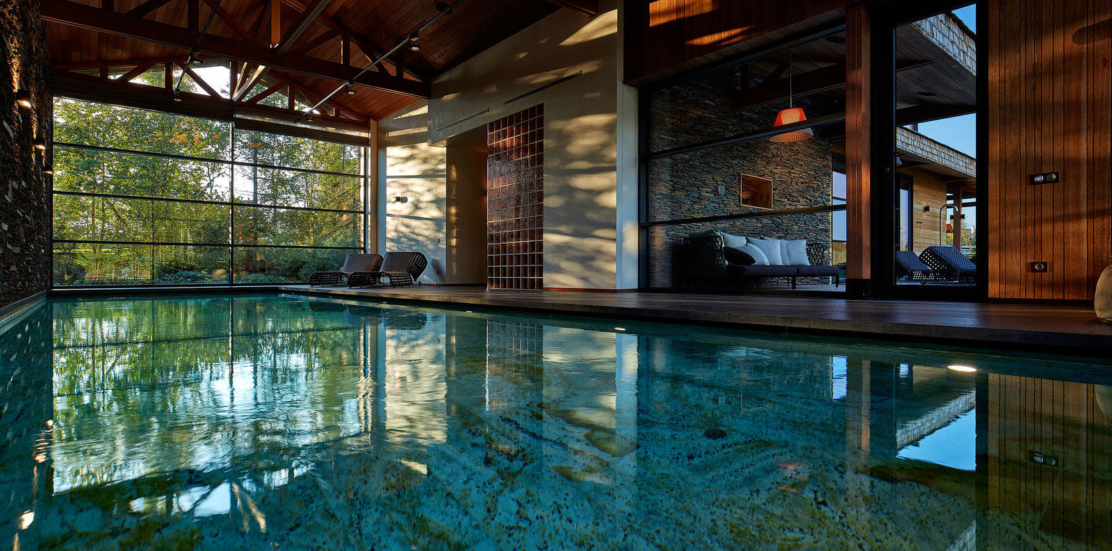 An Elegant Contemporary House by the River in Yekaterinburg, Russia by Dmitry Pozarenko (26)