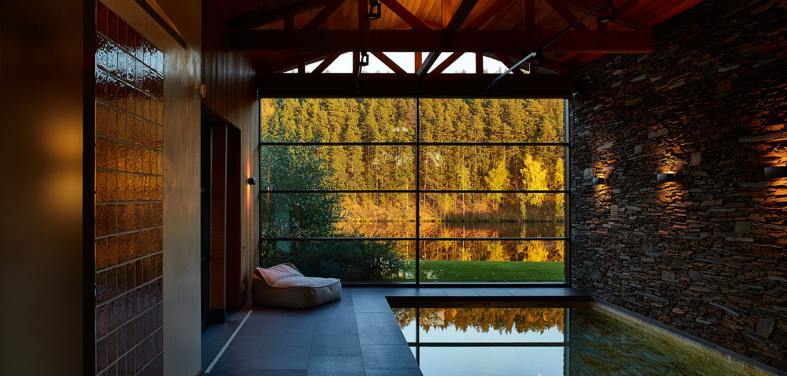 An Elegant Contemporary House by the River in Yekaterinburg, Russia by Dmitry Pozarenko (28)