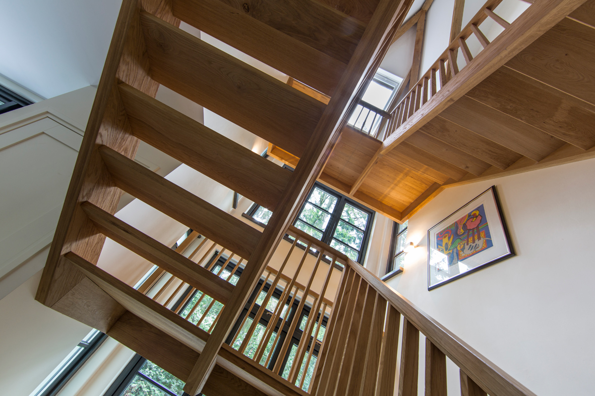 An Elegant Contemporary Villa in the Forests of Naarden, The Netherlands by DENOLDERVLEUGELS Architects & Associates (24)