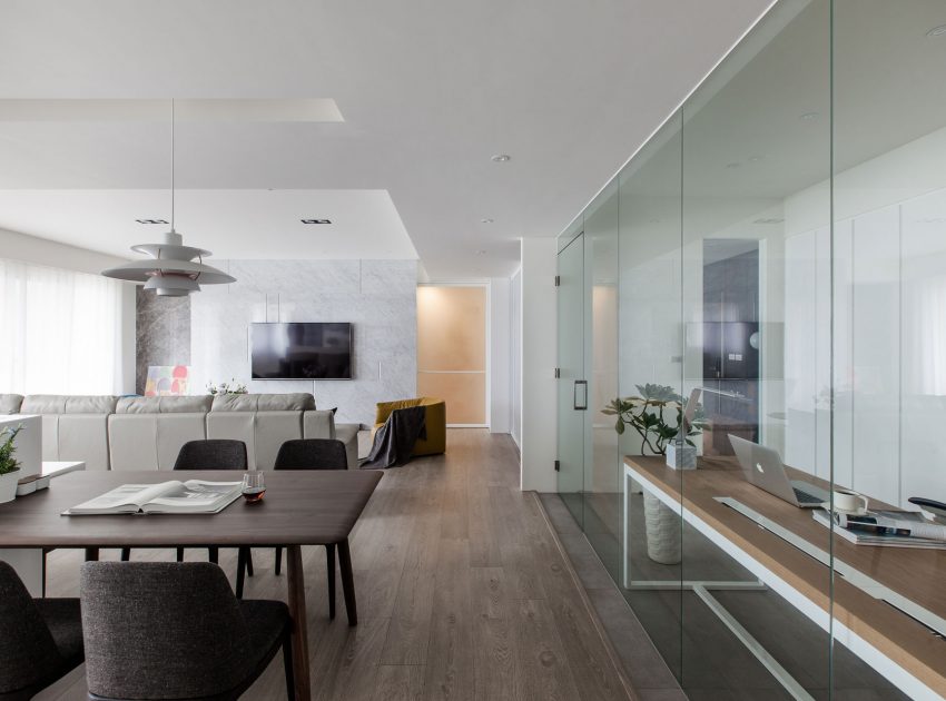 An Elegant House with a Perfect Mix of Classic and Contemporary Touches in Kaohsiung City, Taiwan by PDM (18)
