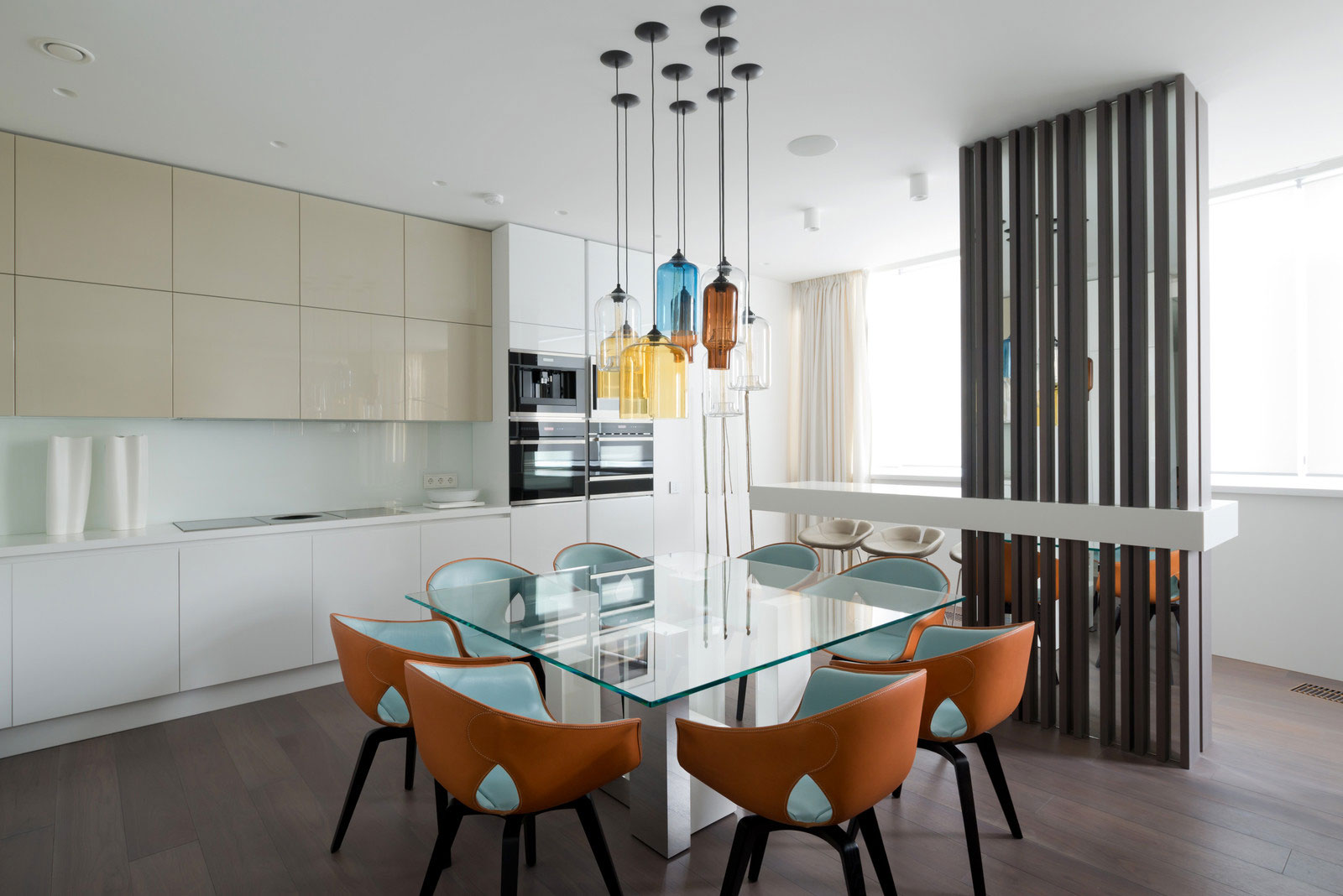 An Elegant Modern Apartment for a Young Family with Two Small Children in Moscow by Alexandra Fedorova (5)