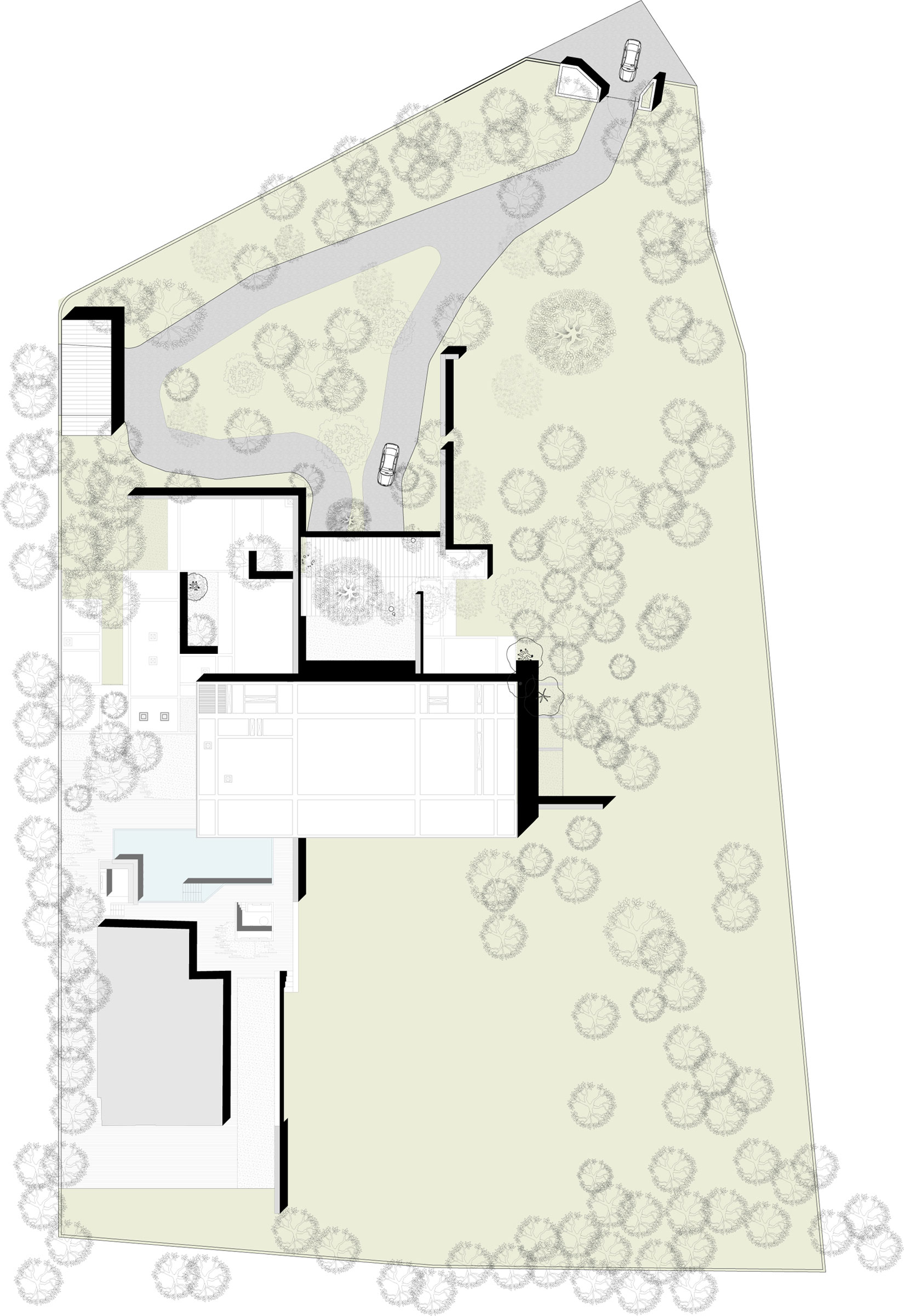 An Elegant Modern Home with Bright and Airy Interiors in Ahmedabad, India by SPASM Design Architects (24)