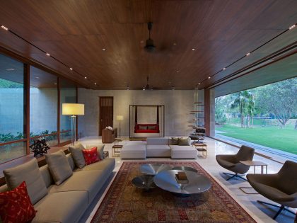 An Elegant Modern Home with Bright and Airy Interiors in Ahmedabad, India by SPASM Design Architects (8)