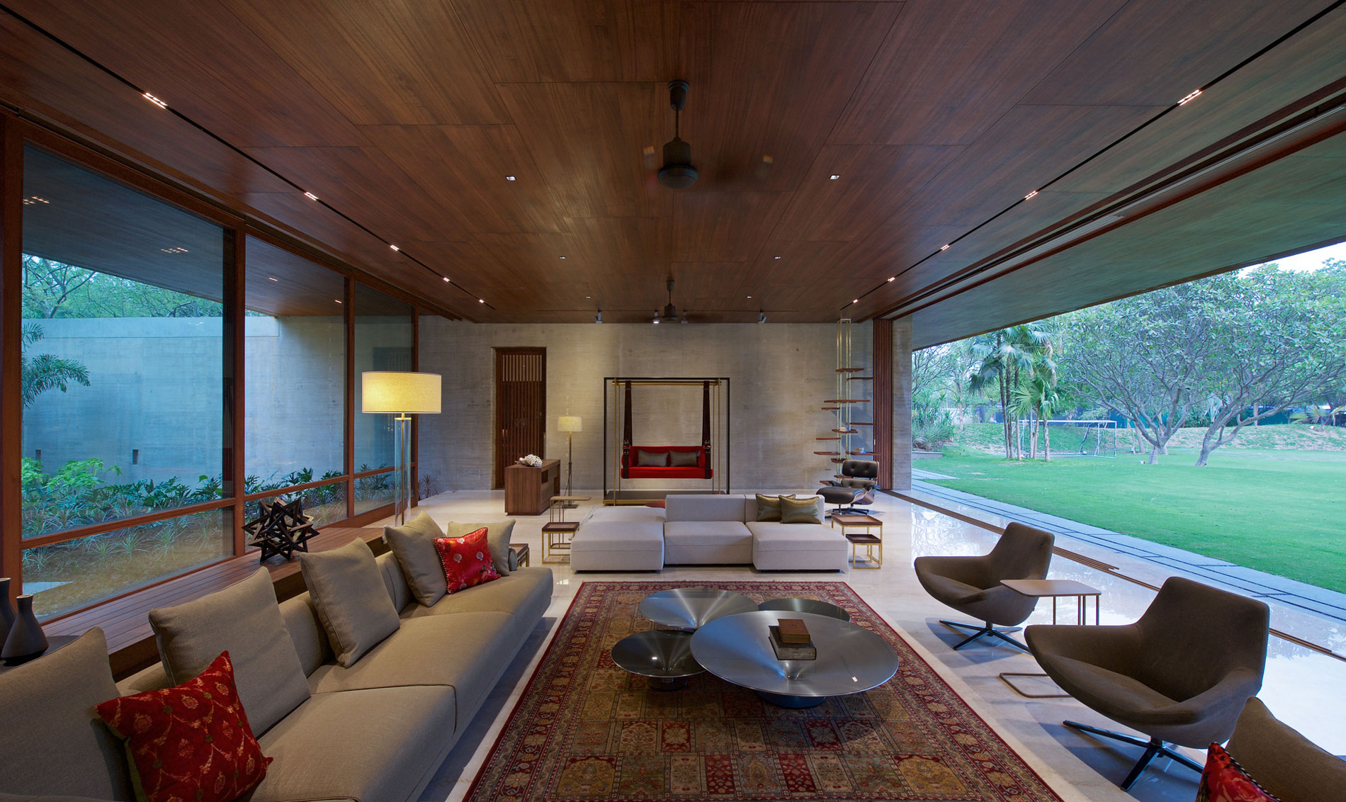 An Elegant Modern Home with Bright and Airy Interiors in Ahmedabad, India by SPASM Design Architects (8)
