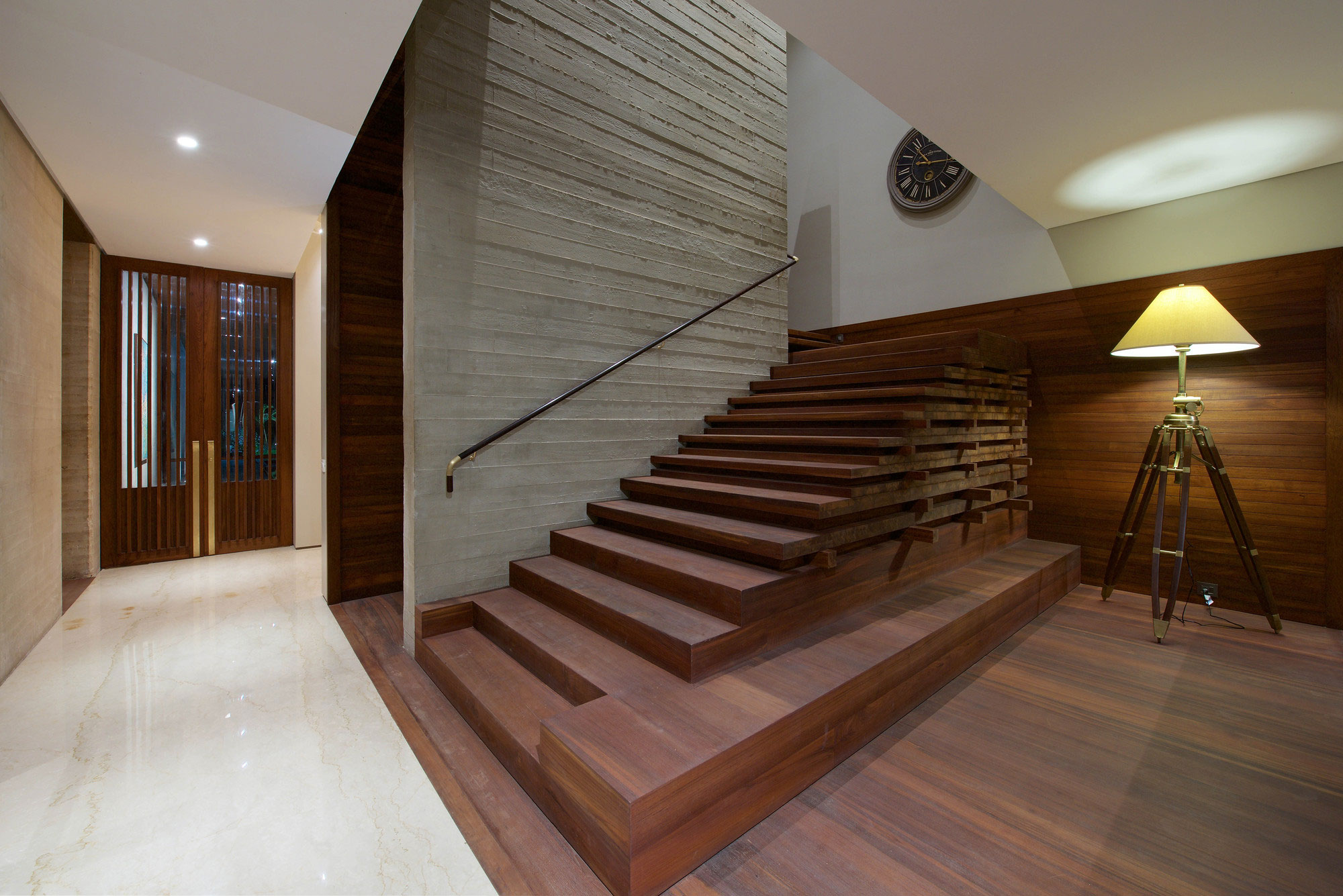 An Elegant Modern Home with Bright and Airy Interiors in Ahmedabad, India by SPASM Design Architects (9)