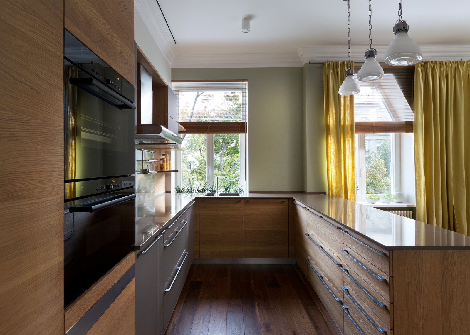 An Elegant Two-Level Apartment Filled with Natural Materials in Kiev, Ukraine by Lera Katasonava (13)