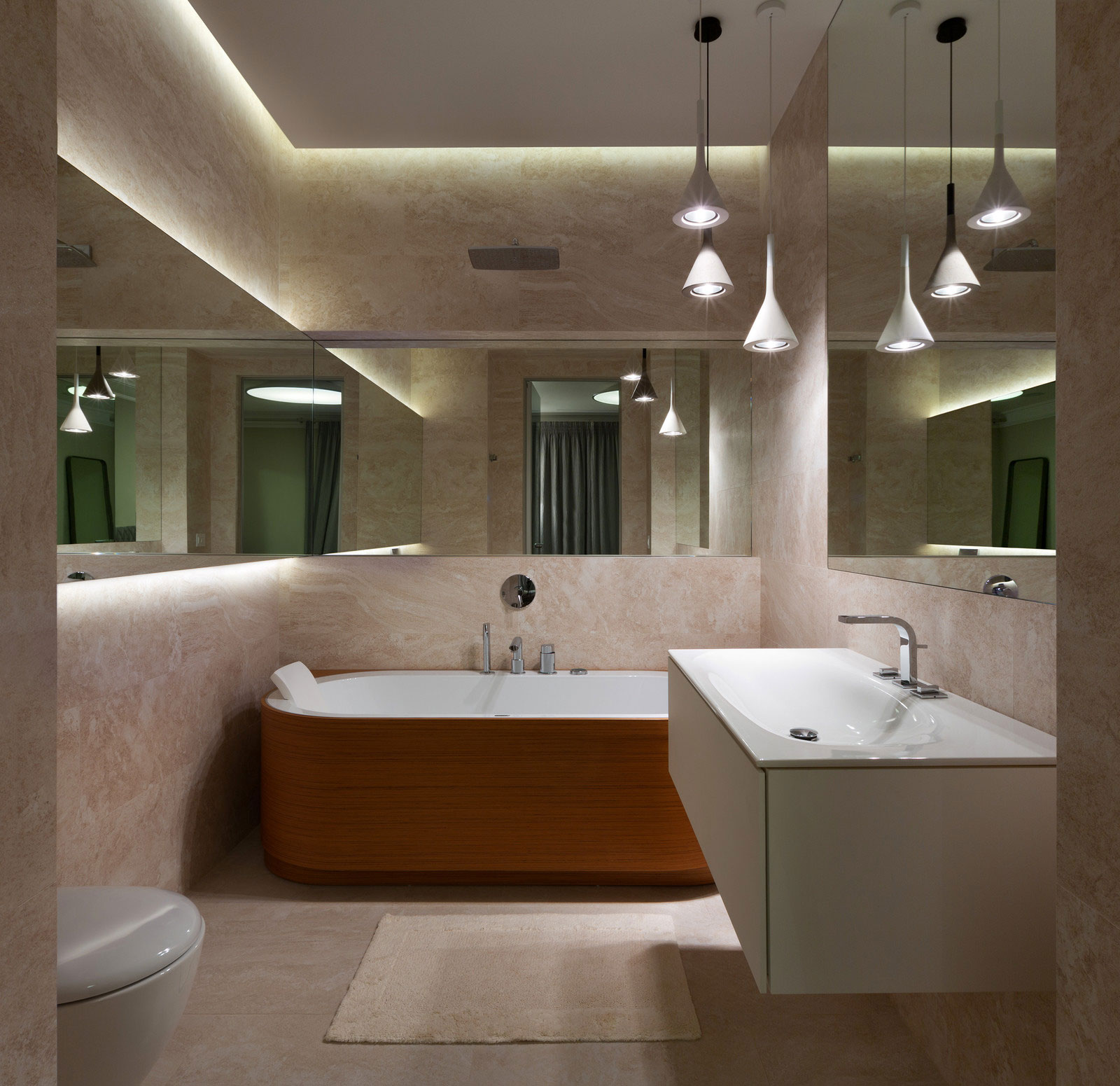 An Elegant Two-Level Apartment Filled with Natural Materials in Kiev, Ukraine by Lera Katasonava (17)