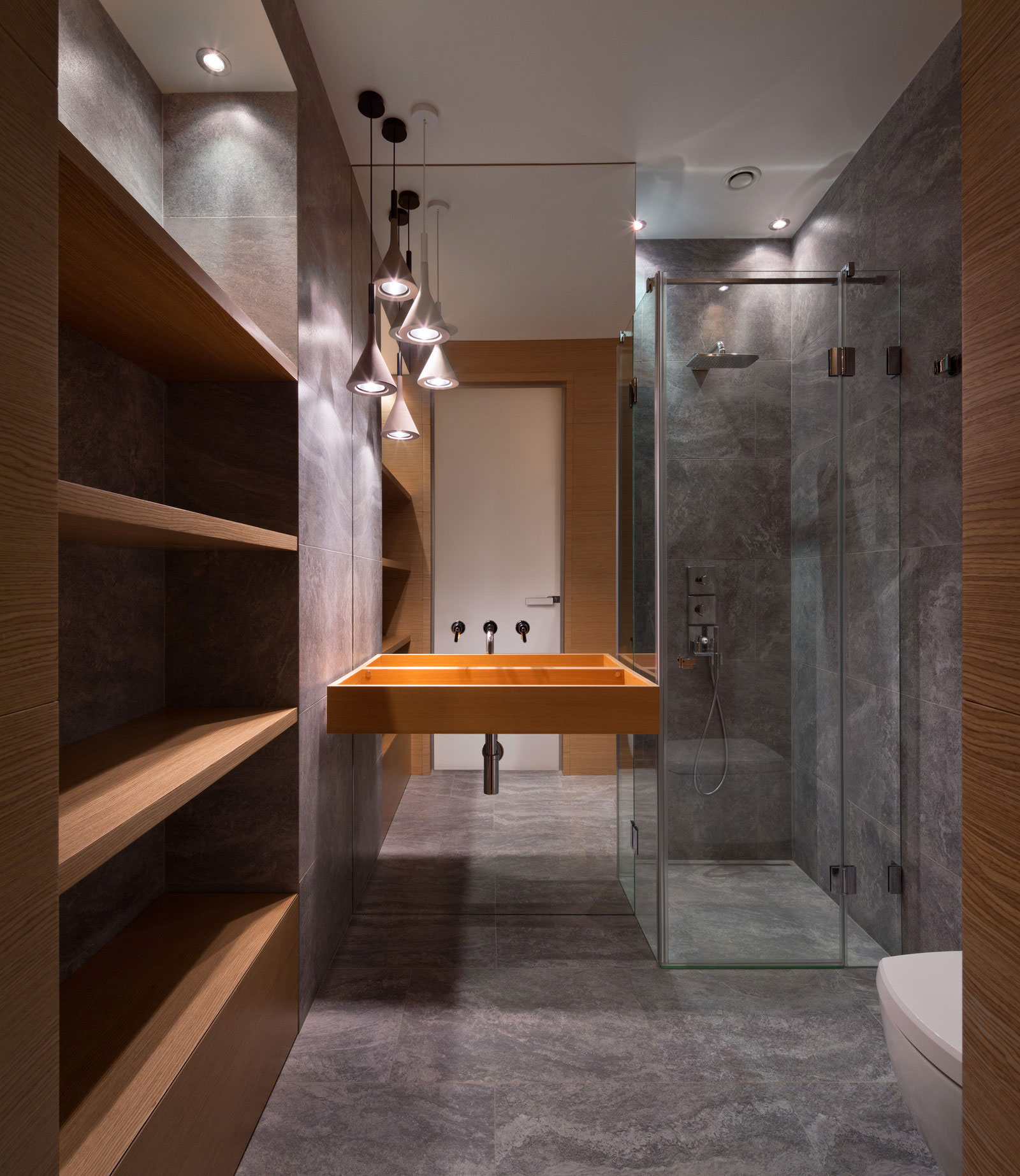 An Elegant Two-Level Apartment Filled with Natural Materials in Kiev, Ukraine by Lera Katasonava (18)