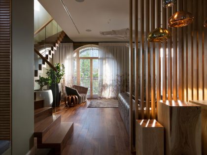 An Elegant Two-Level Apartment Filled with Natural Materials in Kiev, Ukraine by Lera Katasonava (9)