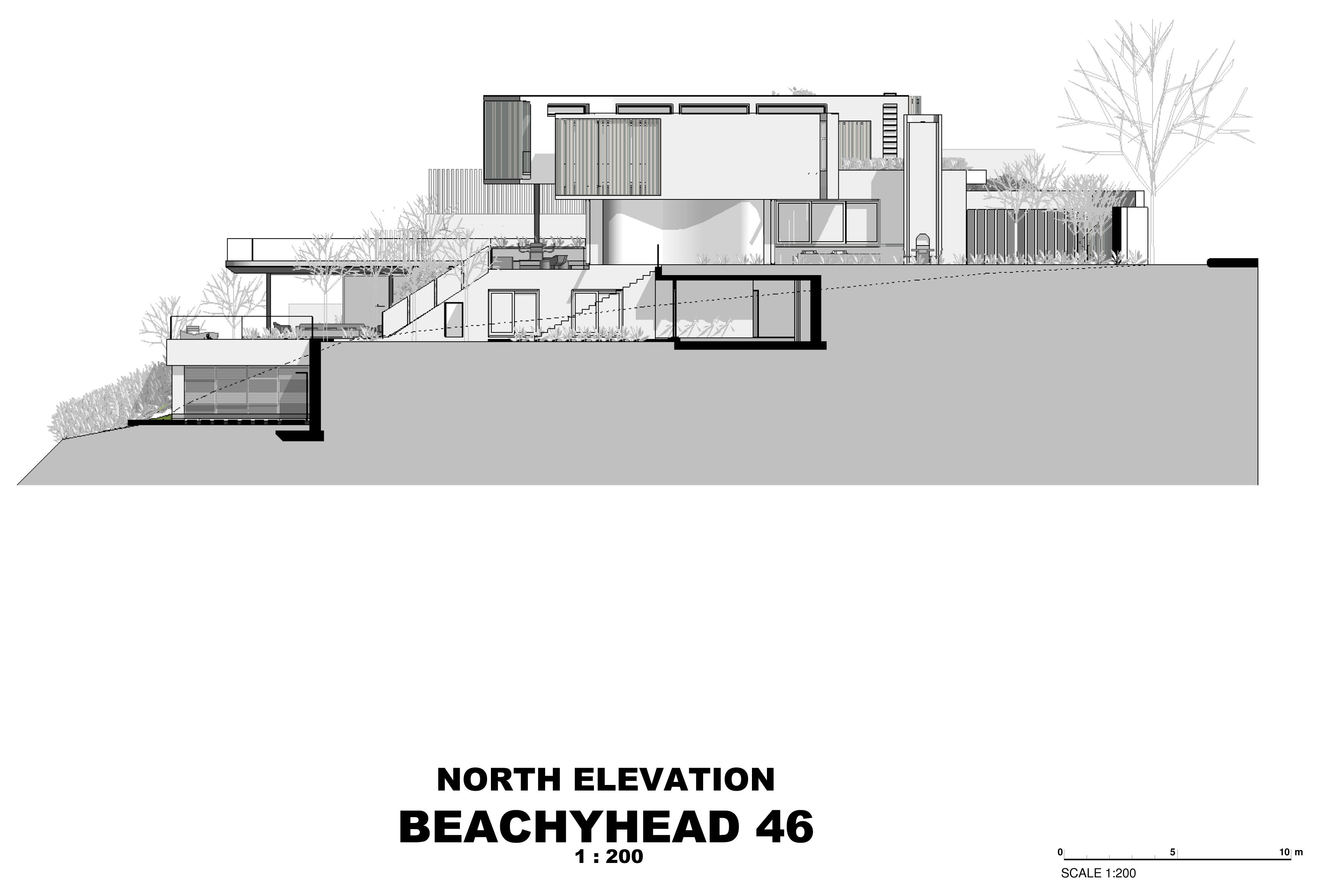 An Elegant and Spacious Family Home with Striking Interior Features in Plettenberg Bay by SAOTA (26)
