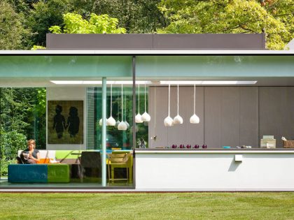 An Old Bungalow Transformed into a Spacious and Light Contemporary House in Hilversum, The Netherlands by Mecanoo (1)