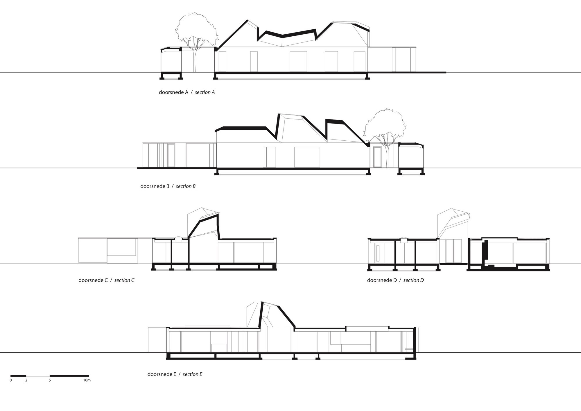 An Old Bungalow Transformed into a Spacious and Light Contemporary House in Hilversum, The Netherlands by Mecanoo (19)