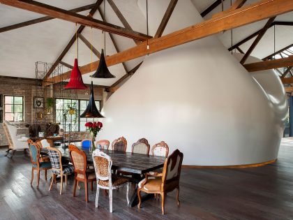 An Old Warehouse Transformed Into a Sophisticated Home in Sydney by Allen Jack+Cottier (5)