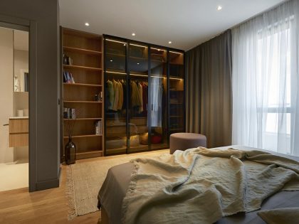 A Stylish Modern Apartment That Looks Warm Cozy and Inviting in Sofia, Bulgaria by Fimera Design Studio (10)