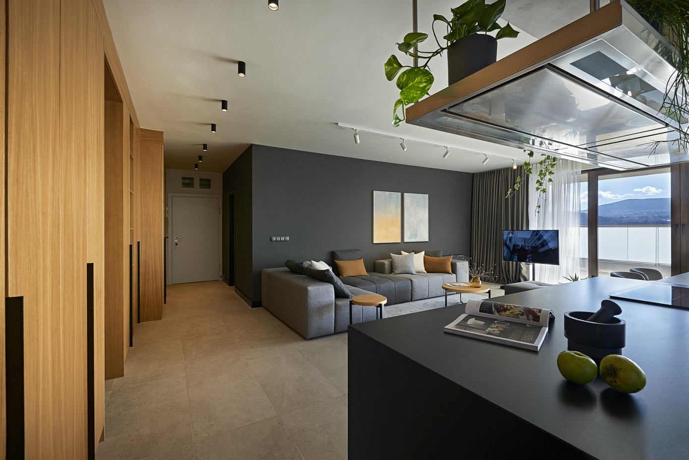 A Stylish Modern Apartment That Looks Warm Cozy and Inviting in Sofia, Bulgaria by Fimera Design Studio (4)