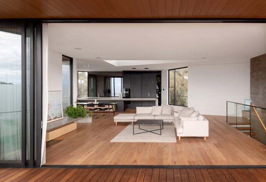 A Stylish Modern Home Built with Three Angles to Capture the Views in Mount Martha, Australia by Megowan Architectural (30)