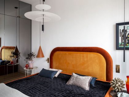 Aldona Banasiuk-Suchorzewska Designs a Vibrant and Colorful Contemporary Apartment in the Heart of Wrocław, Poland (14)