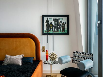 Aldona Banasiuk-Suchorzewska Designs a Vibrant and Colorful Contemporary Apartment in the Heart of Wrocław, Poland (15)