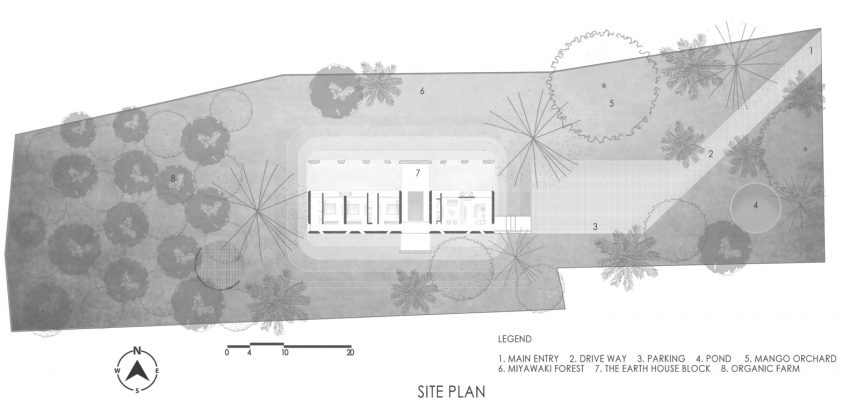 Art and Architecture Associates Design a Modern Rammed Earth Home in Vadodara, India (27)