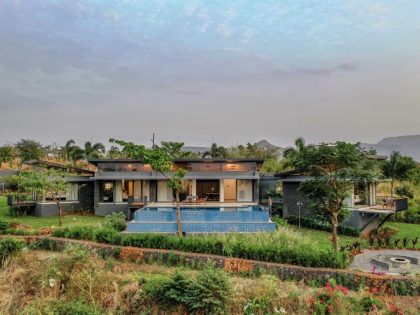 Atelier Landschaft Designs a Spectacular Contemporary Home in Nashik, India (5)