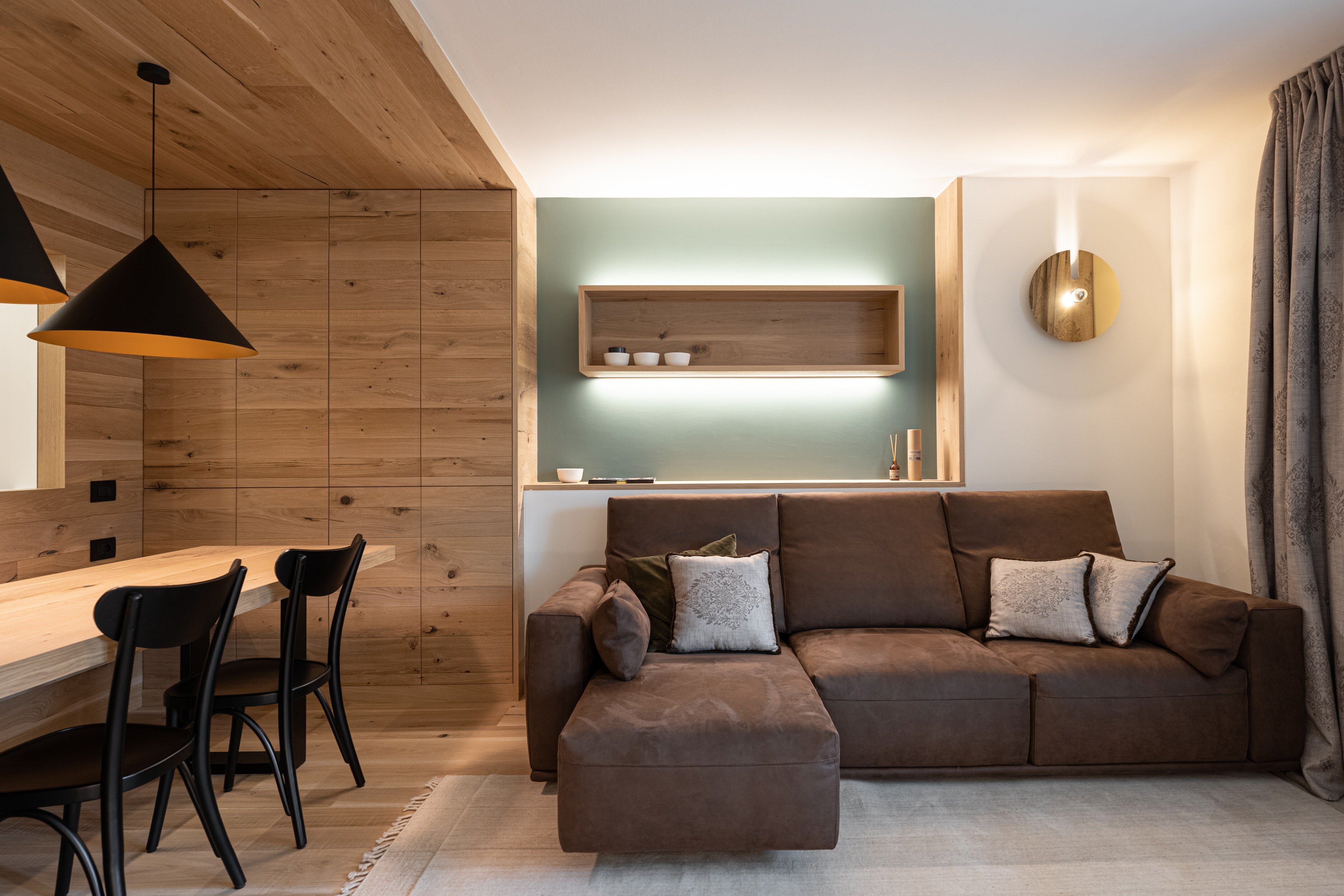 Gianluca Valorz Designs a Cozy Mountain Apartment in Madonna di Campiglio, Italy (2)