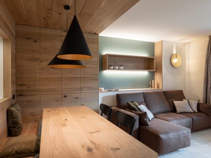 Gianluca Valorz Designs a Cozy Mountain Apartment in Madonna di Campiglio, Italy (3)