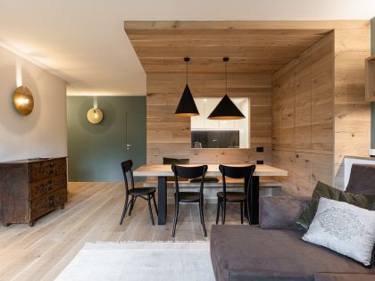 Gianluca Valorz Designs a Cozy Mountain Apartment in Madonna di Campiglio, Italy (4)