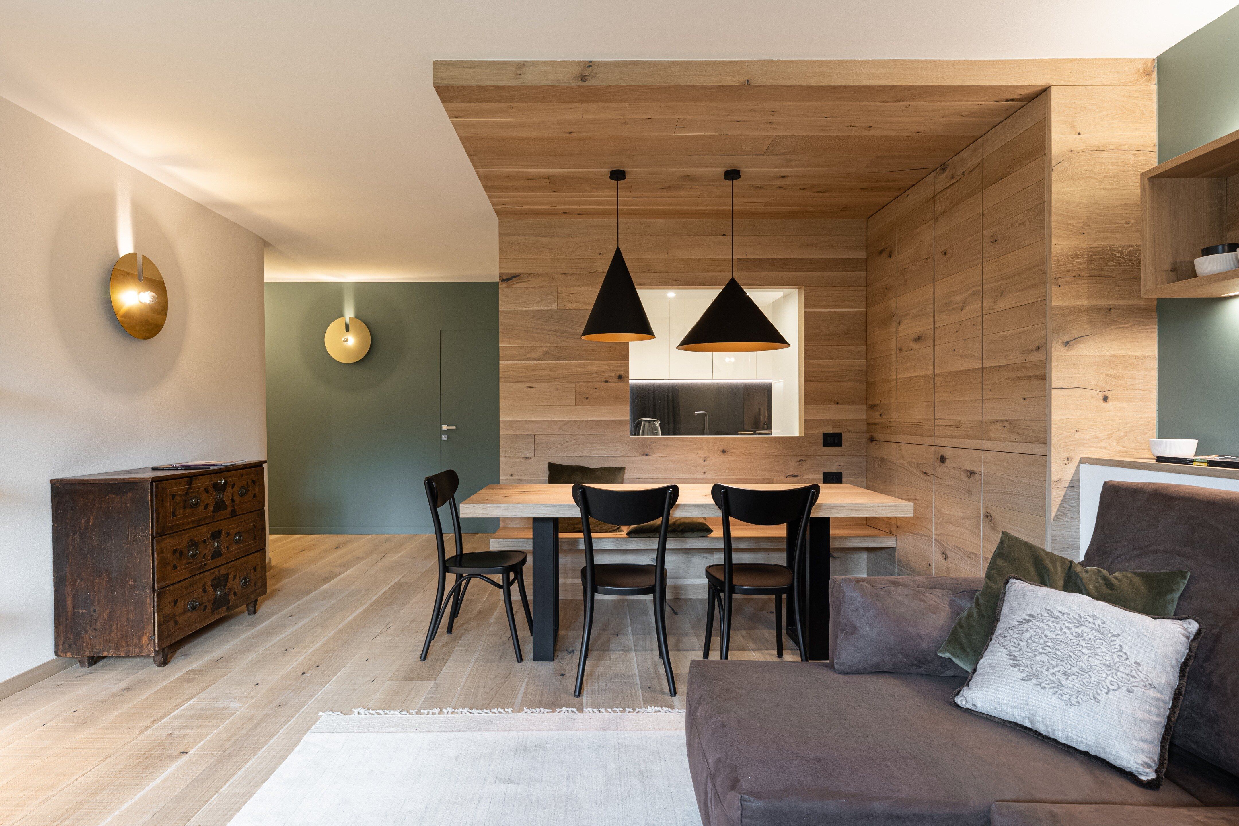 Gianluca Valorz Designs a Cozy Mountain Apartment in Madonna di Campiglio, Italy (4)