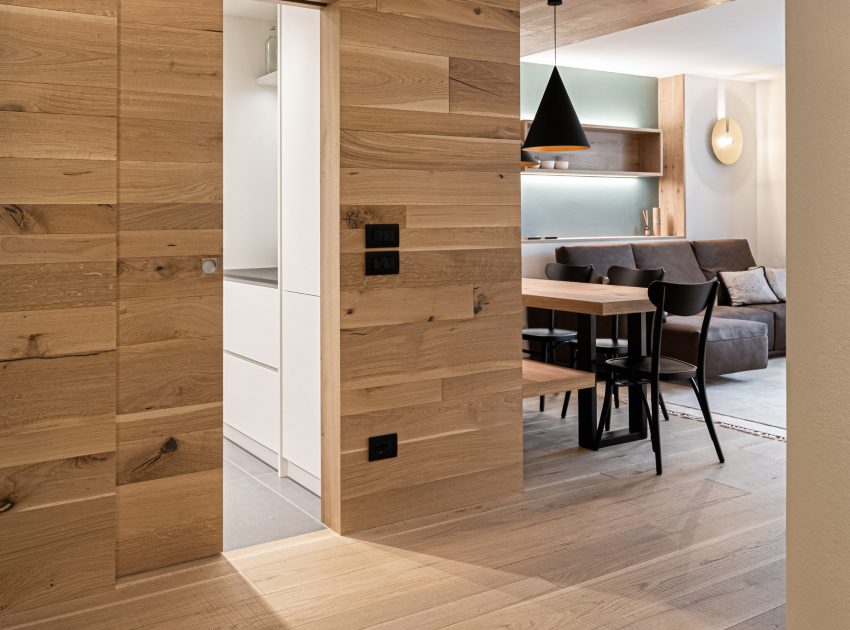 Gianluca Valorz Designs a Cozy Mountain Apartment in Madonna di Campiglio, Italy (5)