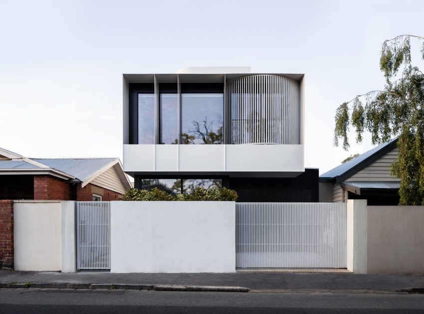 Megowan Architectural Designs a Sophisticated Family Home in South Yarra, Australia (1)