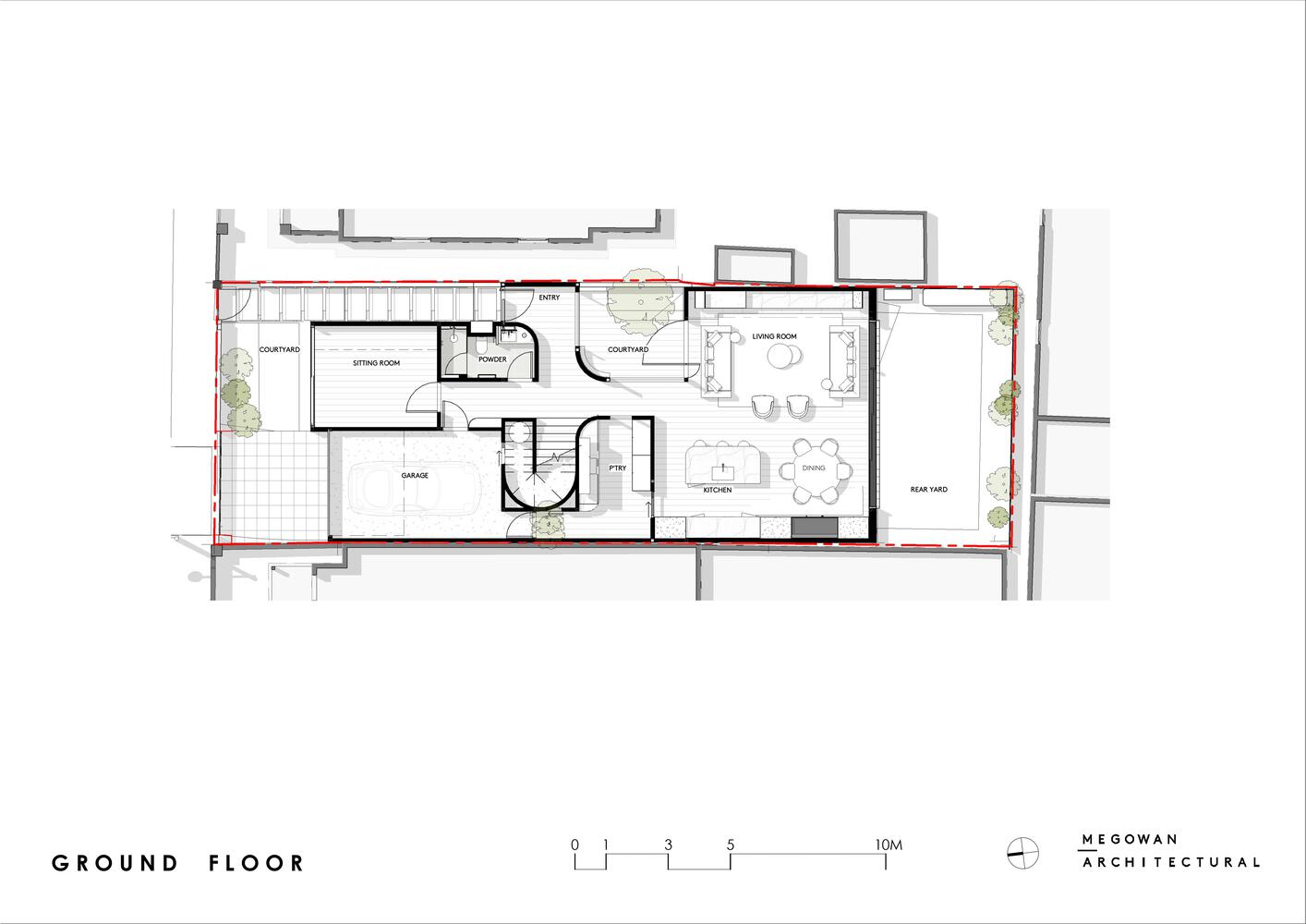 Megowan Architectural Designs a Sophisticated Family Home in South Yarra, Australia (17)