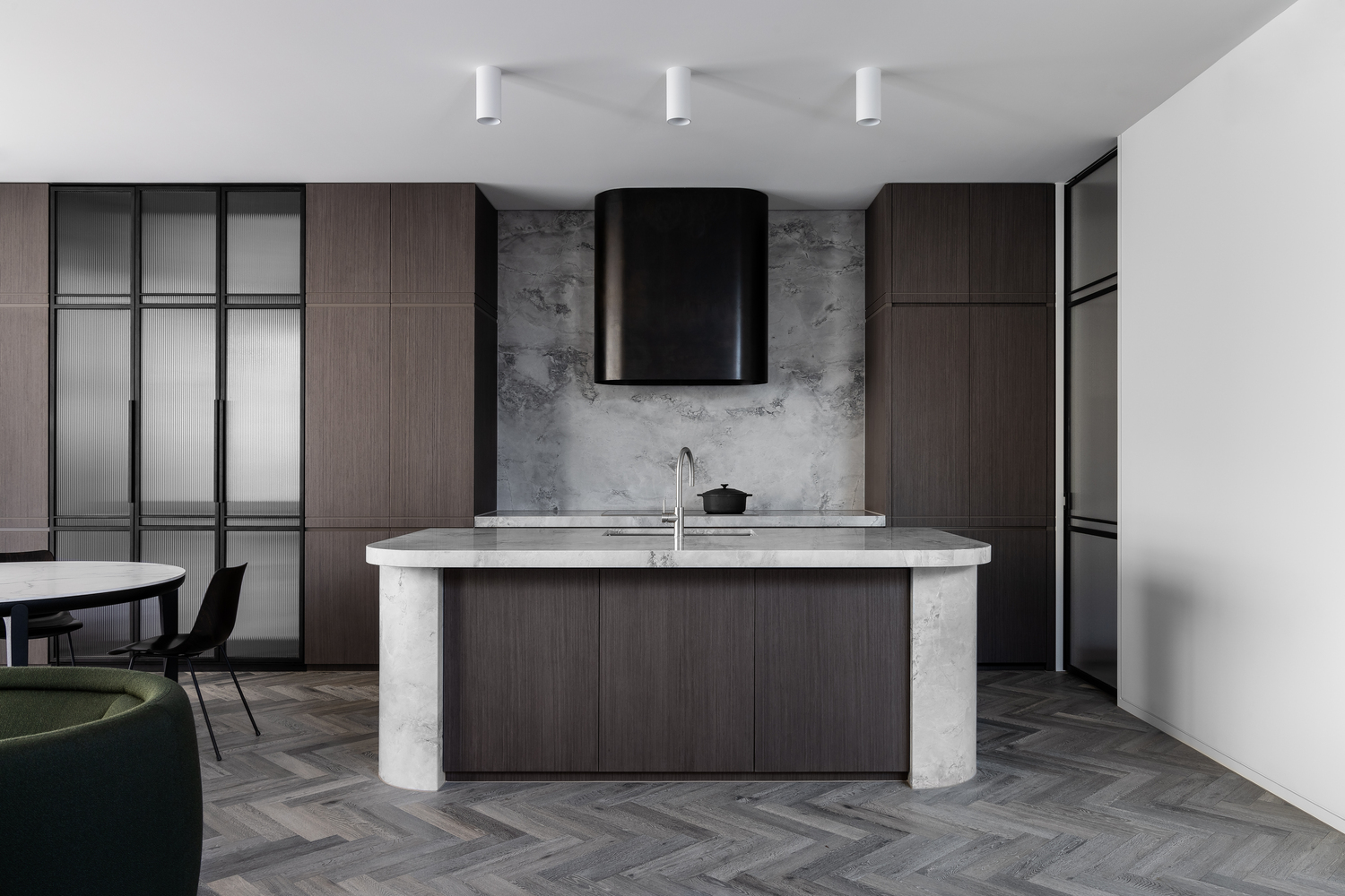 Megowan Architectural Designs a Sophisticated Family Home in South Yarra, Australia (9)