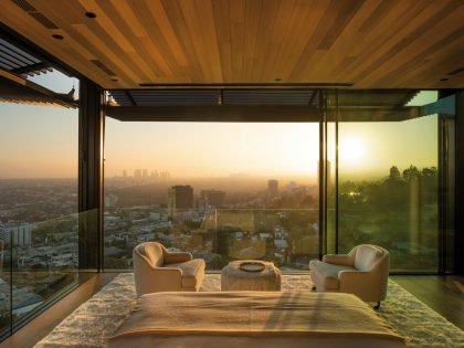 Olson Kundig Designs a Stunning High-Tech Modern Home in West Hollywood, California (17)