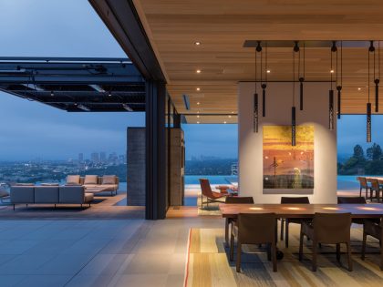 Olson Kundig Designs a Stunning High-Tech Modern Home in West Hollywood, California (7)