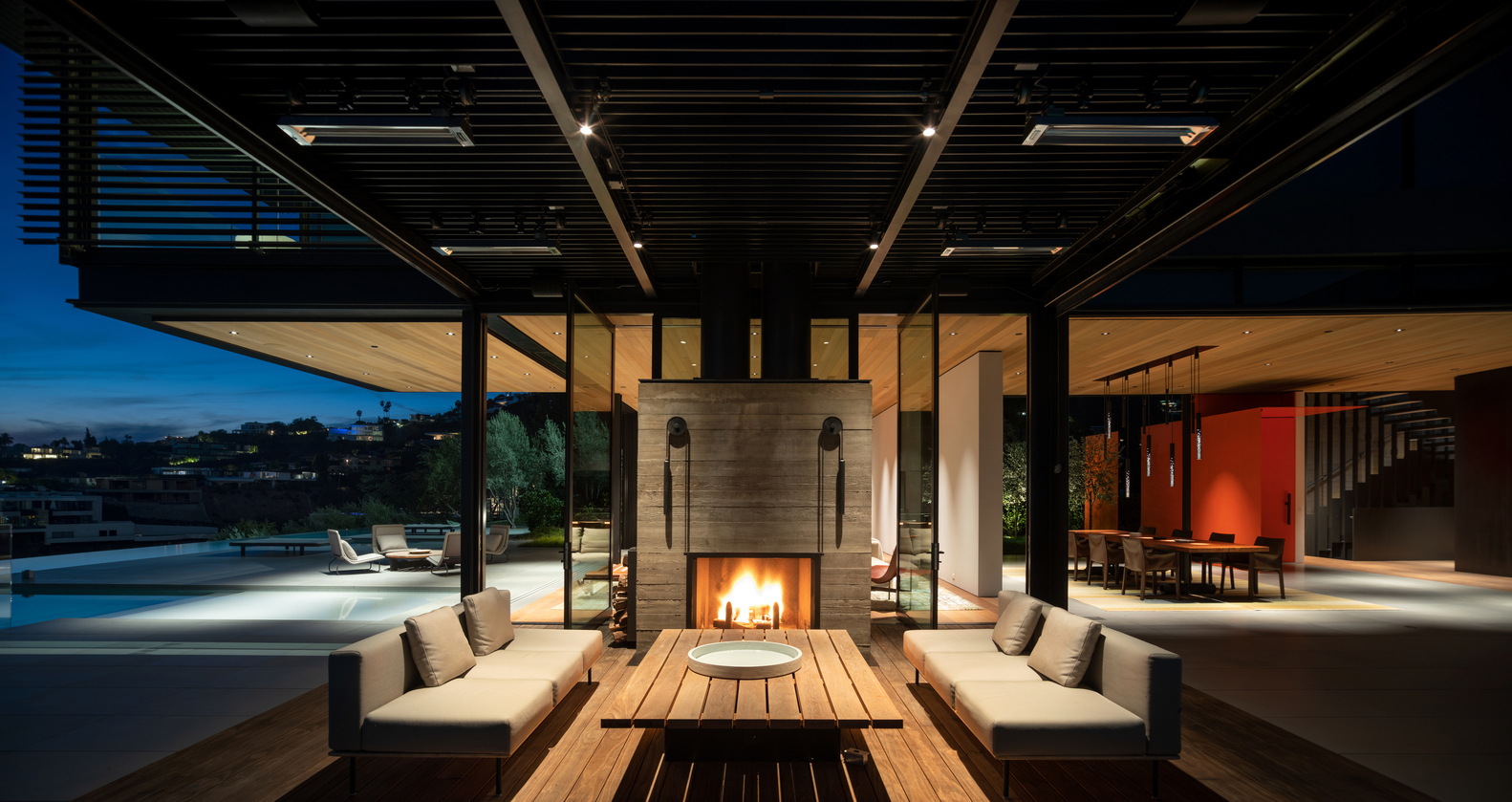 Olson Kundig Designs a Stunning High-Tech Modern Home in West Hollywood, California (9)