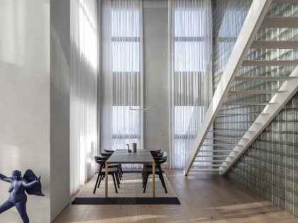 Tal Goldsmith Fish Design Studio Unveils a Modern and Bright Duplex Apartment in Tel Aviv, Israel (2)
