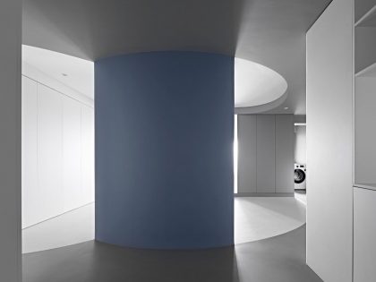 Xigo Studio Designs a Futuristic Modern Apartment in Beijing, China (13)