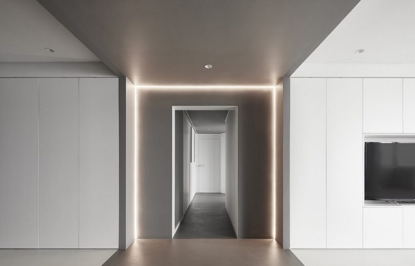 Xigo Studio Designs a Futuristic Modern Apartment in Beijing, China (16)