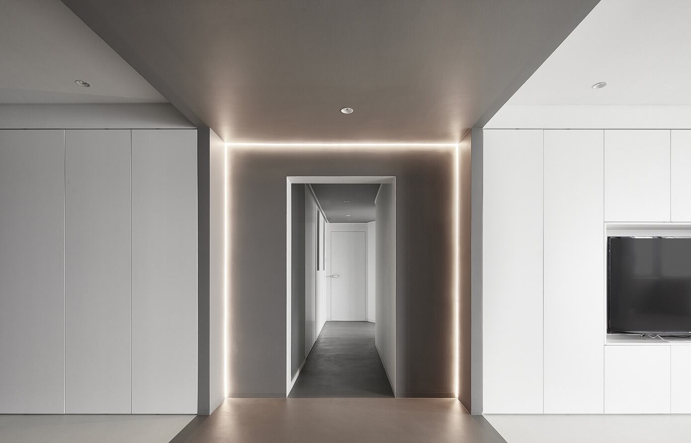 Xigo Studio Designs a Futuristic Modern Apartment in Beijing, China (16)