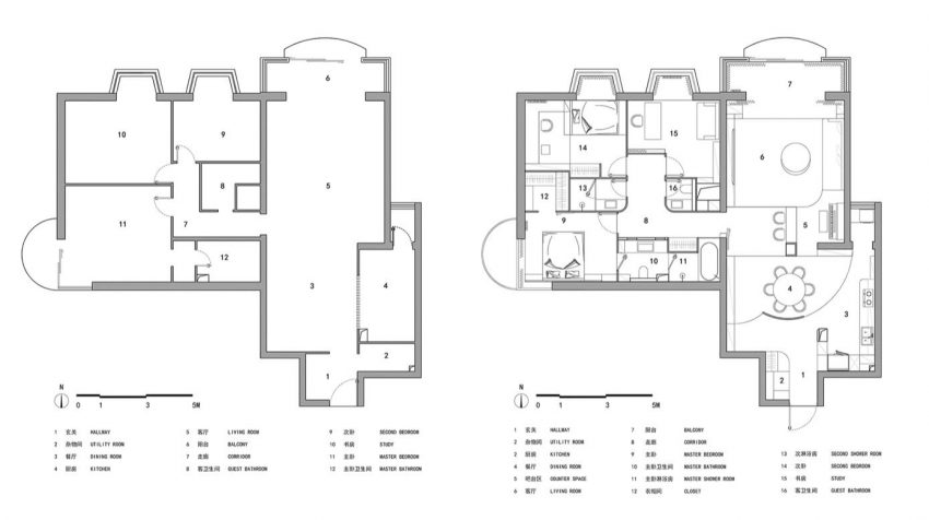 Xigo Studio Designs a Futuristic Modern Apartment in Beijing, China (24)