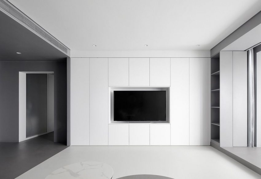 Xigo Studio Designs a Futuristic Modern Apartment in Beijing, China (4)
