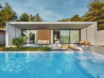 A Bright Modern Home Blended with Nature in Muğla, Turkey by Fatih Beserek (1)