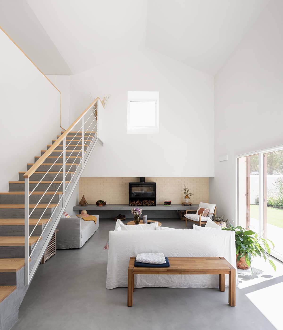 A Bright and Elegant Geometric House for Two Families in Comporta, Portugal by Estúdio AMATAM (5)