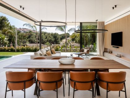 A Concrete Home with Beautiful View of Pool and Garden in Santa Ponsa, Mallorca by Jaime Salvá (20)