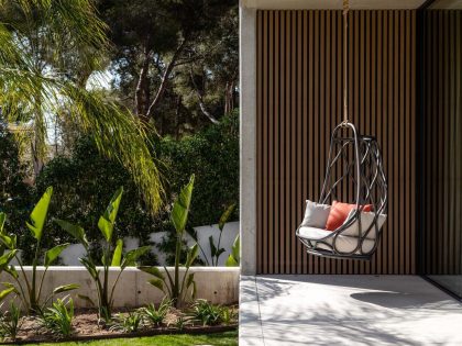 A Concrete Home with Beautiful View of Pool and Garden in Santa Ponsa, Mallorca by Jaime Salvá (34)