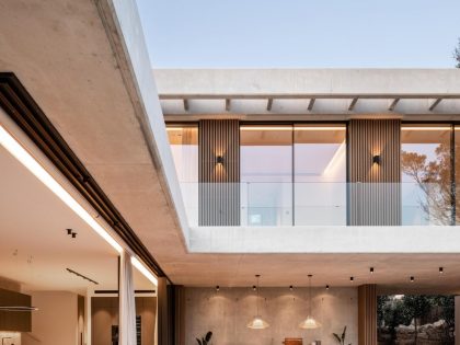 A Concrete Home with Beautiful View of Pool and Garden in Santa Ponsa, Mallorca by Jaime Salvá (41)